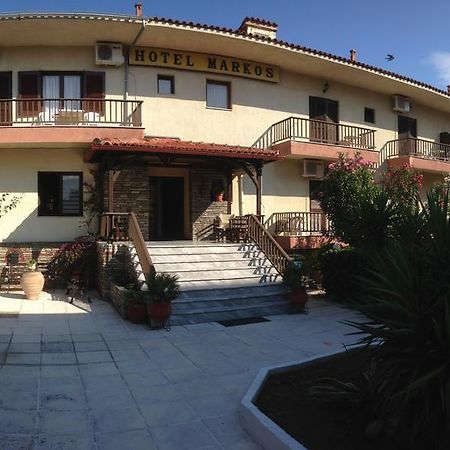 Hotel Markos Ierissos Bagian luar foto
