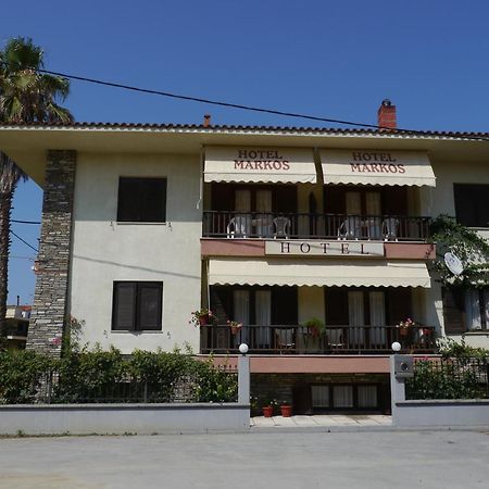 Hotel Markos Ierissos Bagian luar foto