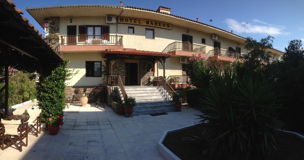 Hotel Markos Ierissos Bagian luar foto