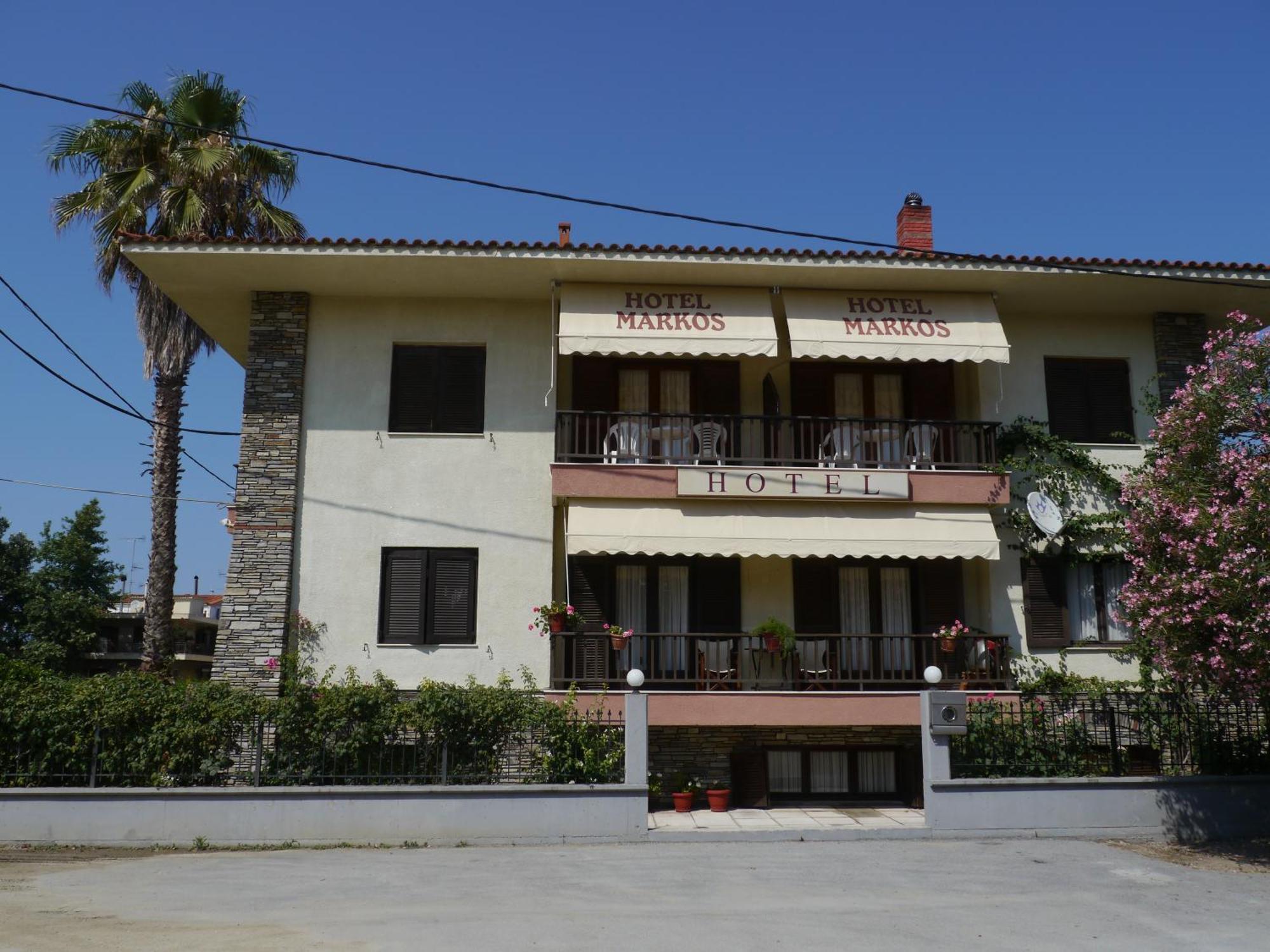 Hotel Markos Ierissos Bagian luar foto